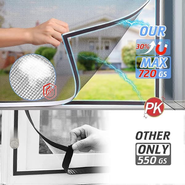 Justerbar DIY Magnetisk Flugskärm