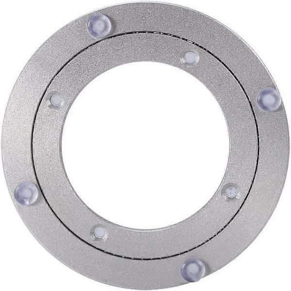 Bordslager - Kraftig vridplatta i aluminiumlegering, smidig vridbricka (Storlek: 6 tum)