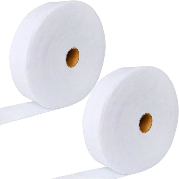 2Rullar Jelly Roll Vaddning Remsa 2 1/4 Tum Bomulls-Blandad Fleece Vaddning På Rulle Totalt 70 Yard För Jelly Roll Mattor, Kastmattor