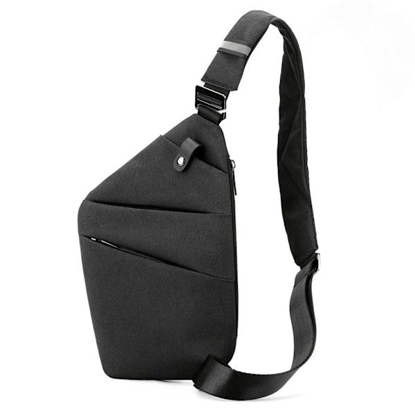 Axelremsväska anti-stöld, vattentät, crossbody, förenkling