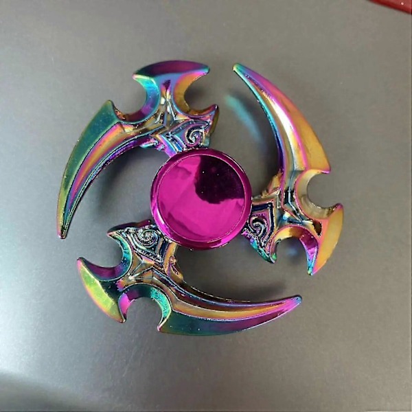 Ny 28 Stil Färgglad Metall Fidget Spinner Dekompression Legering Regnbåge Hand Spinner Edc Vuxen Finger Stress Relief Leksak Grossist_Italiensk Design 90