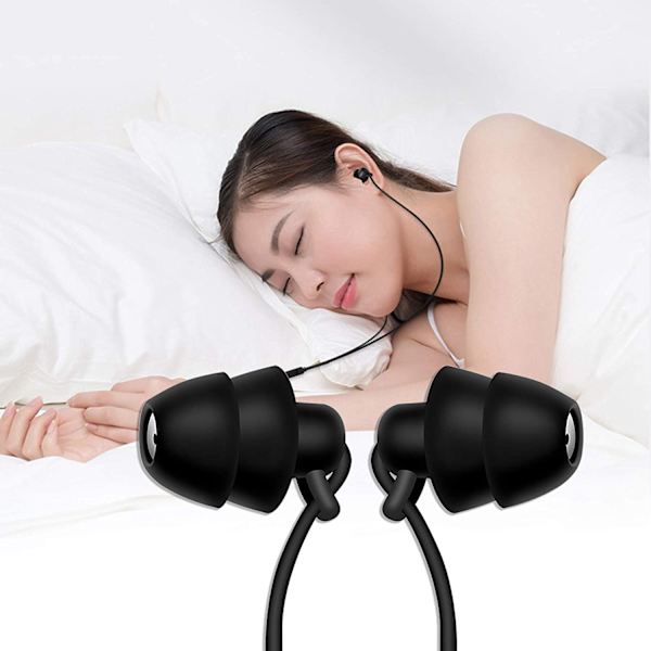 Sov-öronsnäckor, Headset Mjuk Unik Silikon Brusreducerande Sov