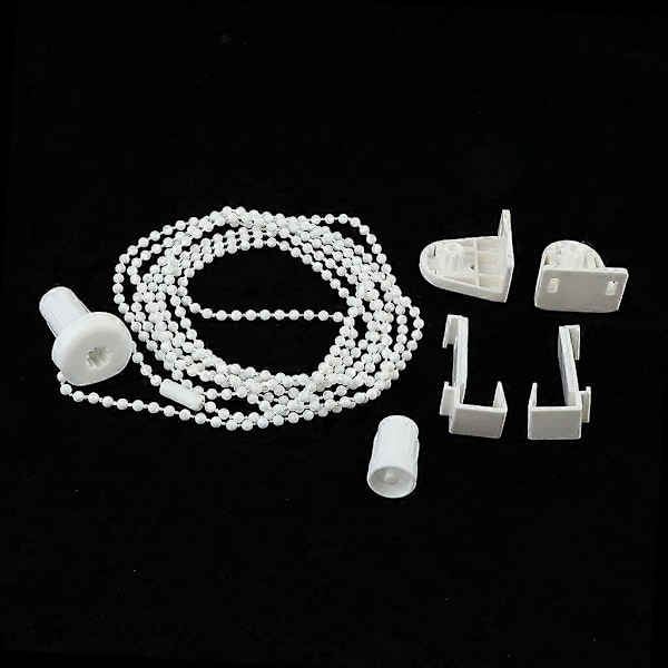 Rullgardinskoppling Set Maskin Skärmkedja för Justerbart Rullgardinsfäste 17mm