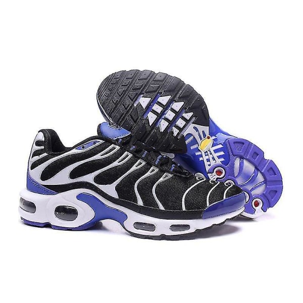 Herr Casual Air Cushion löparskor Utomhussportskor som andas F blue and white EU43