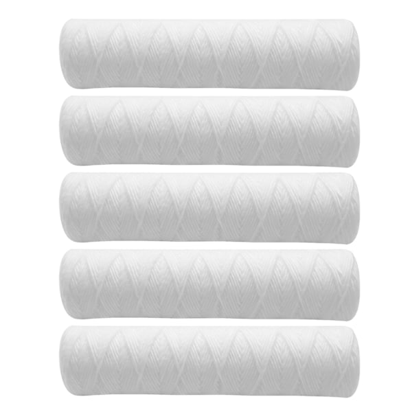 10 st 10 tum x 2,5 tum String Wound Sediment Vattenfilterpatron Sedimentfiltrering, Universal R