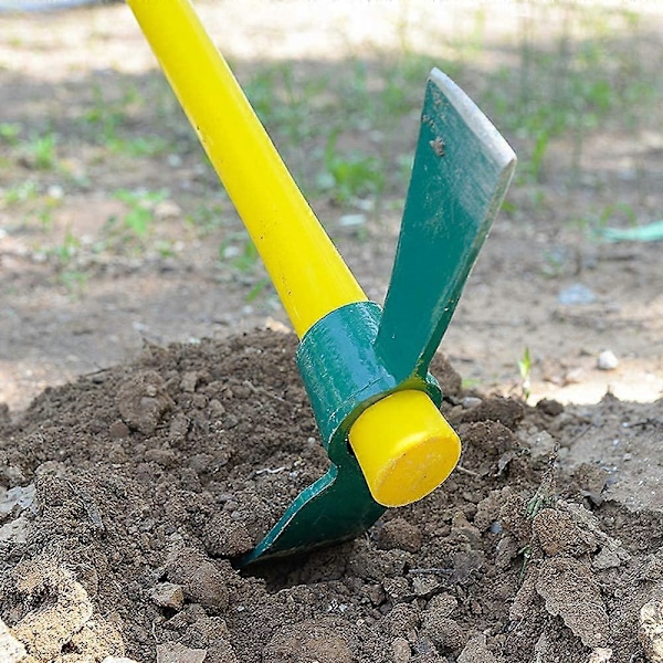 Hacka Micro Pickaxe Yxa Verktyg Trädgårdsarbete Ogräsbekämpning Mini Pickaxe Stål Glasfiberhandtag Trädhacka Hacka Trädgård Gårdsverktyg 38,5 * 22,5 Cm