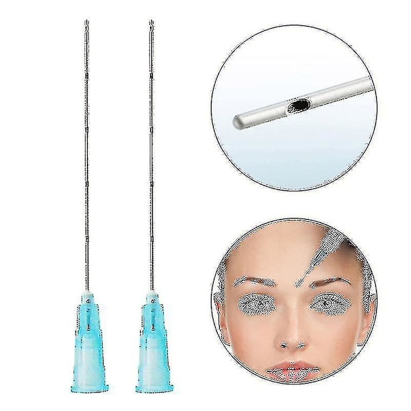 20 st/påse Hypodermisk 19g 23g 25g 27g 50mm Kanyl Mikro Trubbig Spets Kanyl Med Filter BC 22G 50mm 20PCS