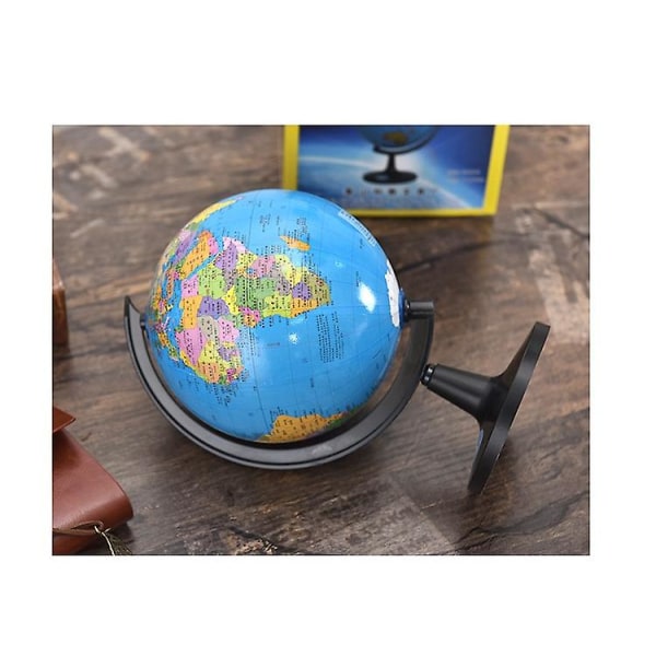 Educational World Globe 20cm Swivel Rotating Desk Top Globe - Diameter
