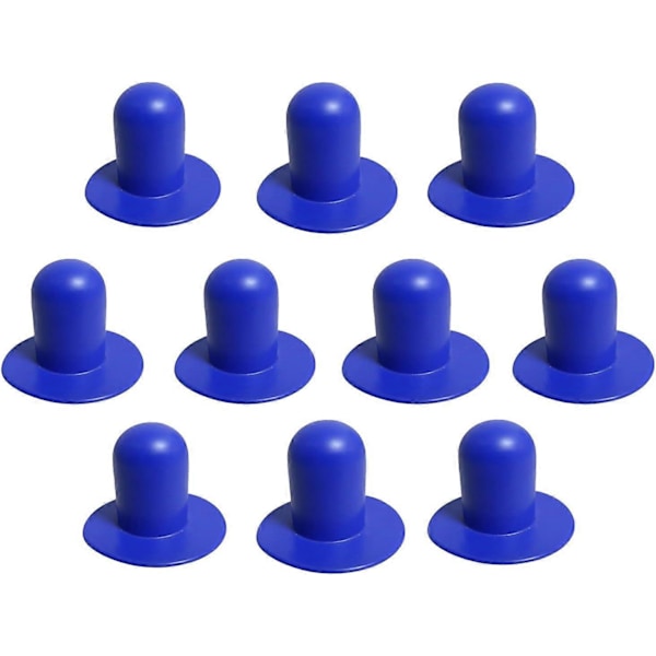 10-pack Förlängd Poolplugg, Bestway Lay Z Spa Filterpump Plugg Lay Z Spa Filter Ersättning Poolfilter Kompatibel med Pool (Blå, Förlängd)