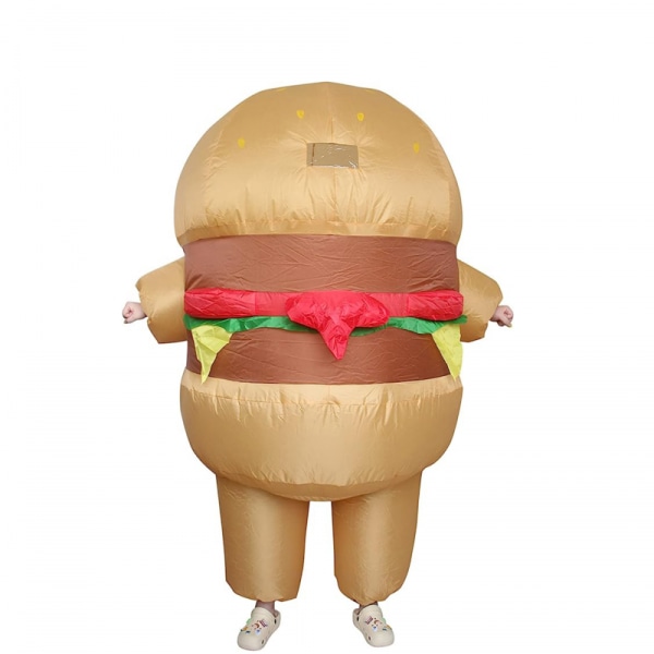 Halloween Burger Uppblåsbara Kläder Uppblåsbar Halloween Party för vuxna