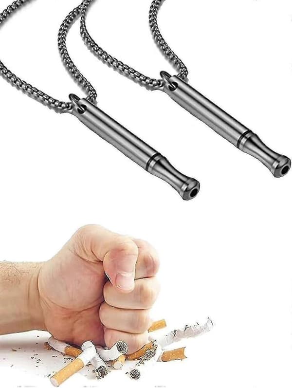 Andningshalsband för rökavvänjning