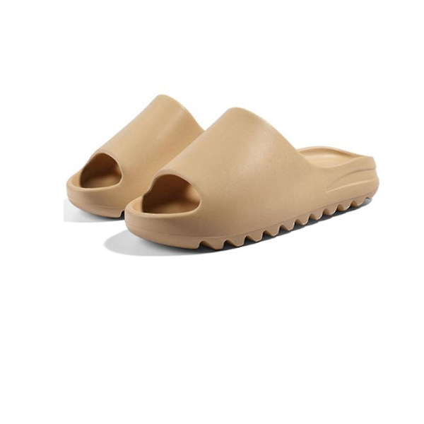 Unisex Pillow Slides Sandaler Halksäkra Supersofta Tofflor Hemmoln Skor Brown 40-41