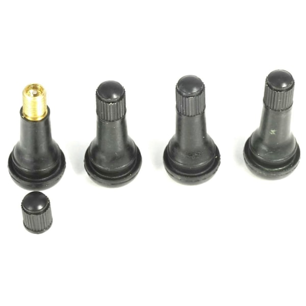 TR413 Paket med 4 Plug-in Däckventiler Längd 45mm