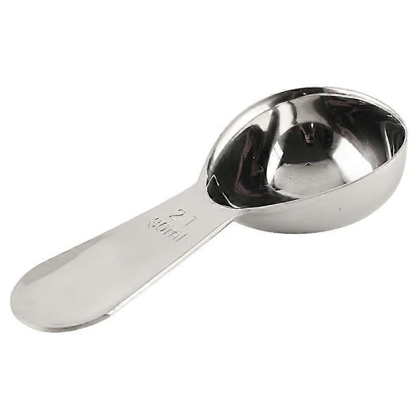 Kaffemått i rostfritt stål (2 matskedar, 30 ml) Silver