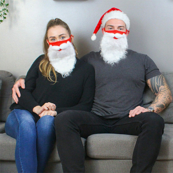 3 st exklusiva för jultomtens skägg, jultomtens skägg, jultomtens skägg 3pcs