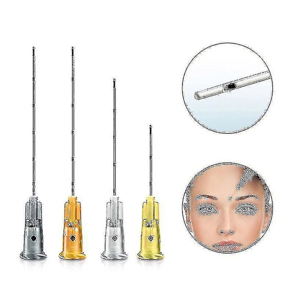 20 st/påse Hypodermisk 19g 23g 25g 27g 50mm Kanyl Mikro Trubbig Spets Kanyl Med Filter BC 21G 50mm 20PCS