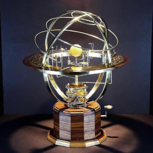 Retro Grand Orrery Modell av Solsystemet Hem Vardagsrum Sovrum Dekoration