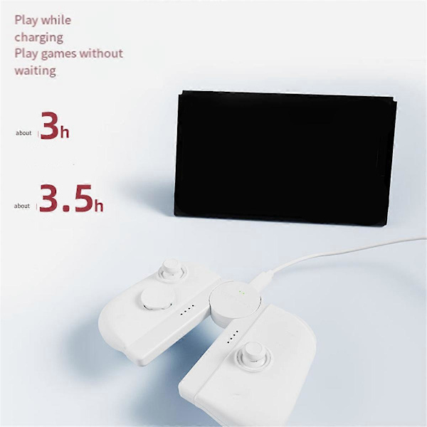 MOBAPAD Laddningsgrepp för Nintendo Switch - Förbättrat Spelande