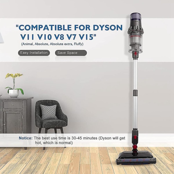 Moppningstillbehör för Dyson V7 V8 V10 V11 V15 Dammsugare-su