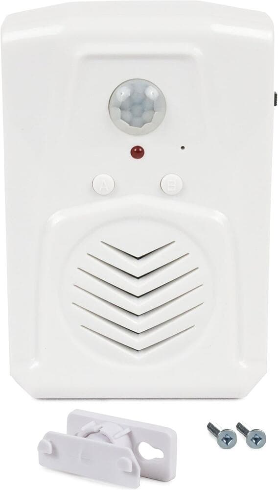 Sensor Rörelse Dörrklocka Switch MP3 Infraröd Dörrklocka Trådlös PIR Rörelsesensor Röstmeddelare Välk