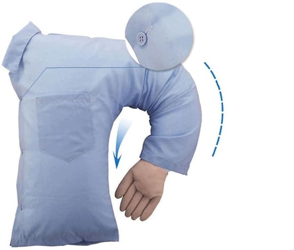 Boyfriend Kroppskudde Arm Kompis Ljusblå U-formad Bra Present