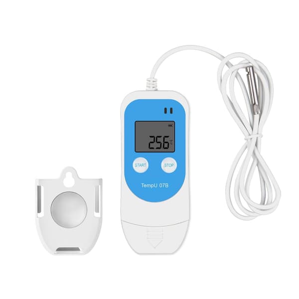 Temperatur-/fuktighetslogger Digital USB-data Termometer Hygrometer för Kylskåp St