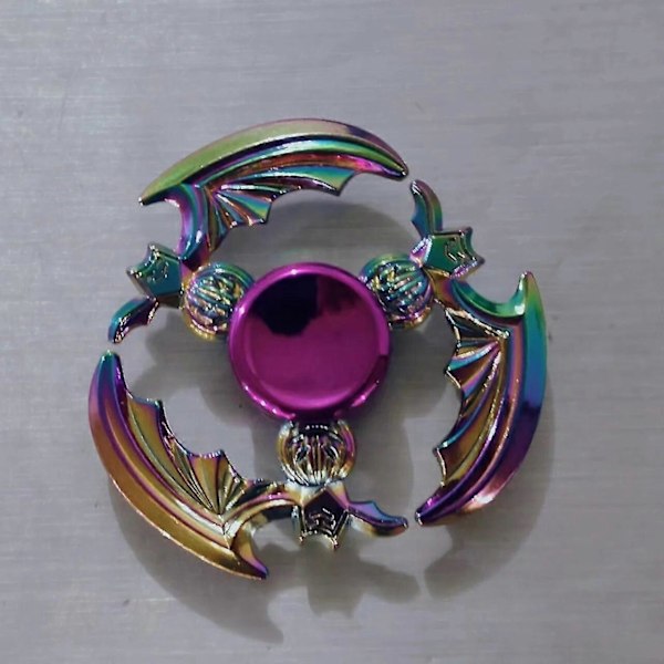 Ny 28 Stil Färgglad Metall Fidget Spinner Dekompression Legering Regnbåge Hand Spinner Edc Vuxen Finger Stress Relief Leksak Grossist_Italiensk Design 93