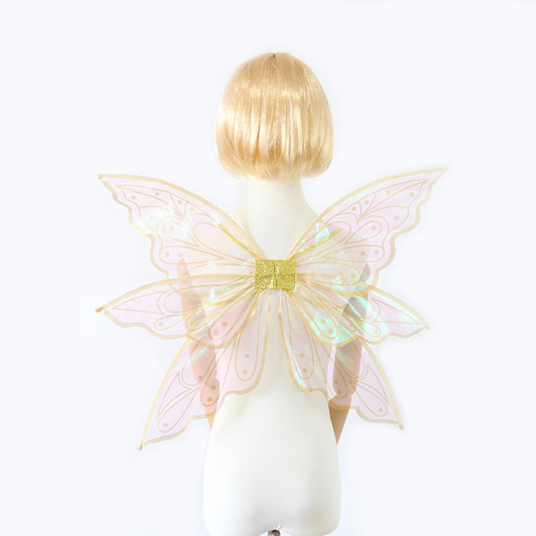Bebetter New Fairy Wings För Flickor Vuxna, Barn Dam Fjärilsvingar black