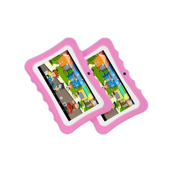 7-tums surfplatta för barn med case för kap Pink 1+8GB