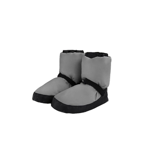 Unisex Varm Upp Bootie Dansesko för Vuxna Grey 40 41