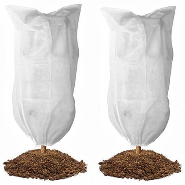 Förtjockat non-woven tyg frostskyddsdragkedja för växtvint 120*180cm