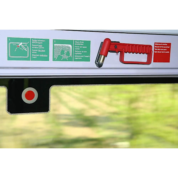 Tungt Nödhämmare för Fönster - Buss/buss/lastbil/bil Nödsituation