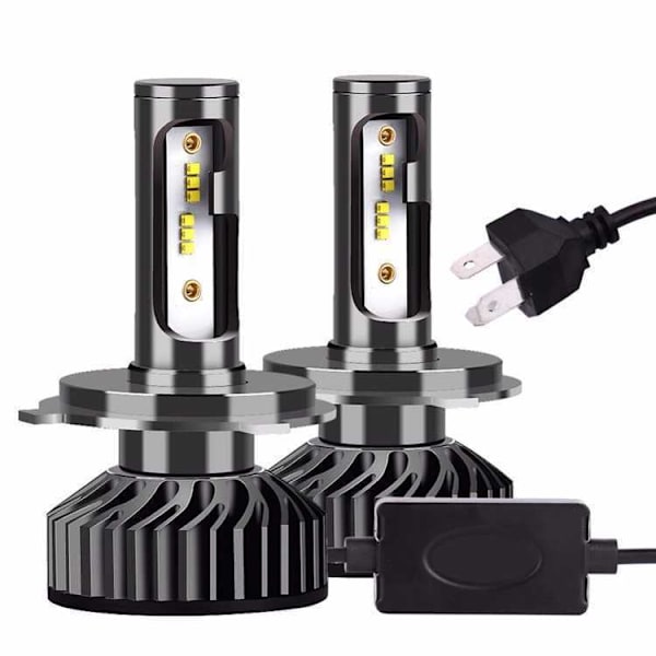 2-delad Infinity F2-ZES H4 H7 LED-strålkastare kompatibel med H3