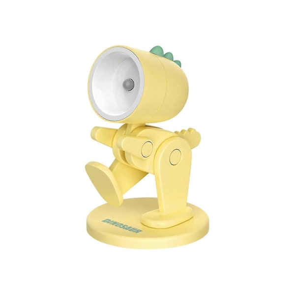 Magnetisk Bas Kreativ Led Söt Nattlampa Dekorativ Mini Söt Mobiltelefonhållare Nattlampor Bordslampa