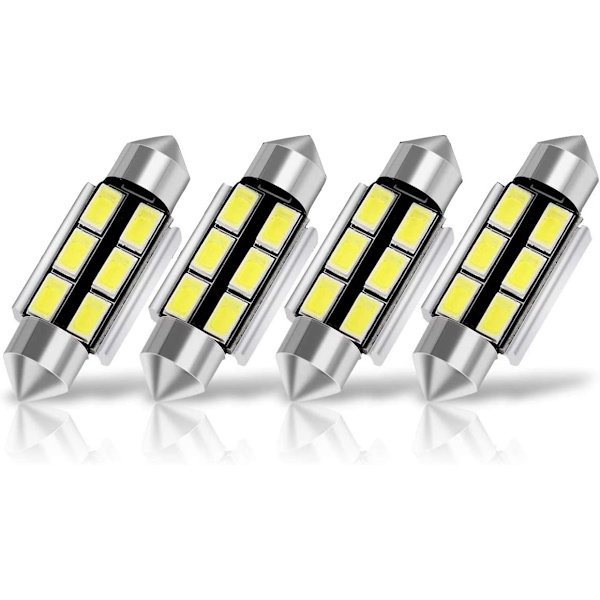 Autobulbs Festoon C5W LED-lampor 39mm 6000K Xenon Vitljus 6-S STYLE3