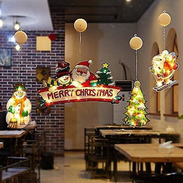 LED Sugpropp Jultomte Lampa, Ljusslinga