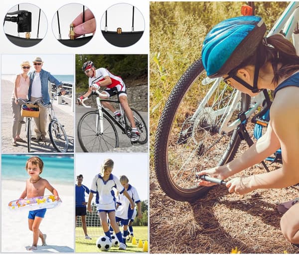Cykelventiladapter, cykelventilset DV SV AV