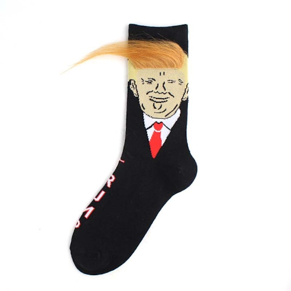 Sockor med hår från seriefigurer, 1 par 4