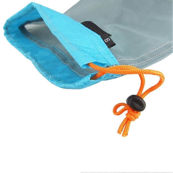 Förvaringsväska för utomhusbruk Polyester Mesh Stuff Sack för utomhusbruk