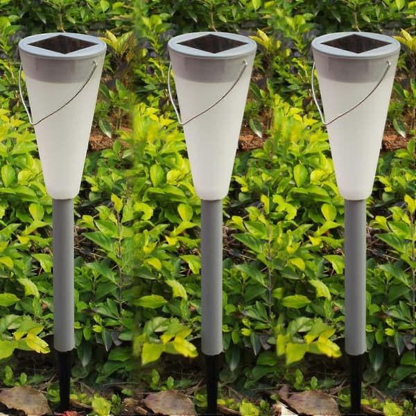 Solcellslampor Trädgård Utomhus, Upphängning/Markspett (4-pack)