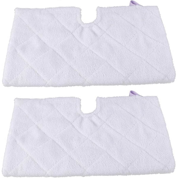 Används för Shark S3901 Mikrofiber Ångmopp Ersättningspad, Vit/2X