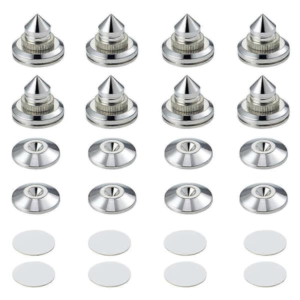 8SET Pailvens Högtalarspikar Set Högtalarfötter