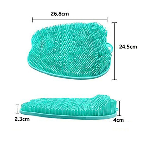 Fotborste för exfoliering och förbättrad blodcirkulation, 1 styck