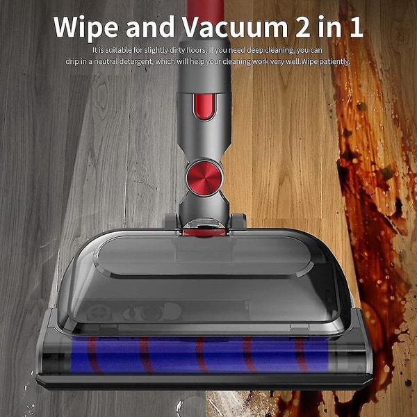 Moppningstillbehör för Dyson V7 V8 V10 V11 V15 Dammsugare-su