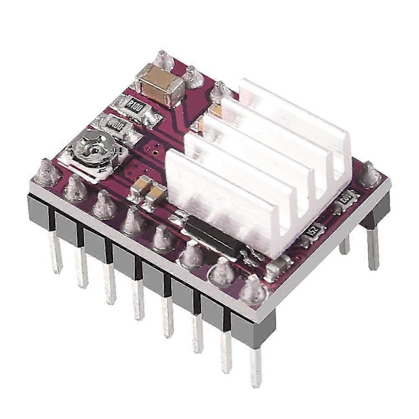5 st DRV8825 Stepper Motor Drivmodul med Kylfläns för 3D-Skrivare Rrerap Ramps 1.4 A4988 StepStick