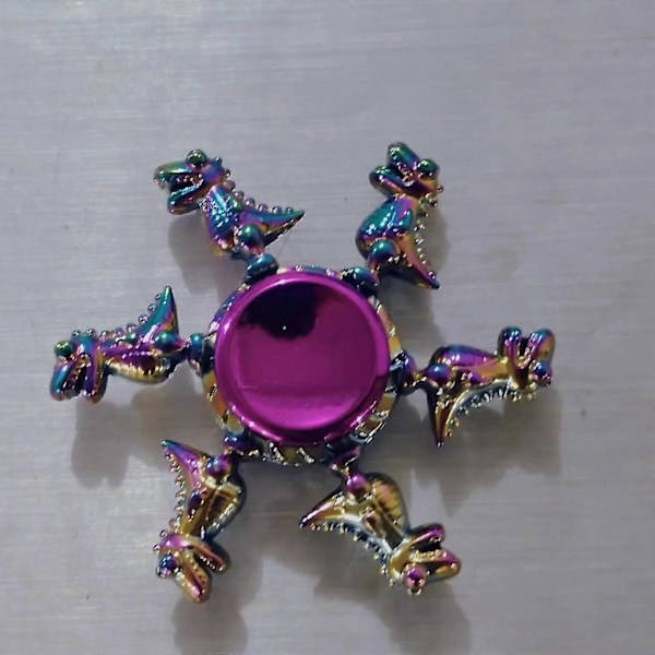 Ny 28 Stil Färgglad Metall Fidget Spinner Dekompression Legering Regnbåge Hand Spinner Edc Vuxen Finger Stress Relief Leksak Grossist_Italiensk Design 89