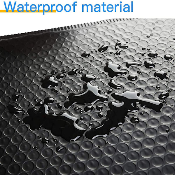 100/50 st Bubbelkuvert - Mjuka vadderade kuvert för förpackning Black 50pcs 26-30cm