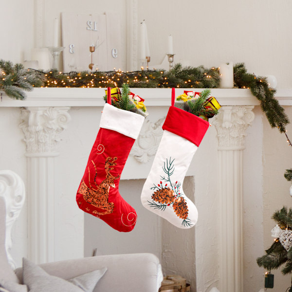 Julstrumpor Julstrumpa, Julstrumpor Godispresentpåse Jul