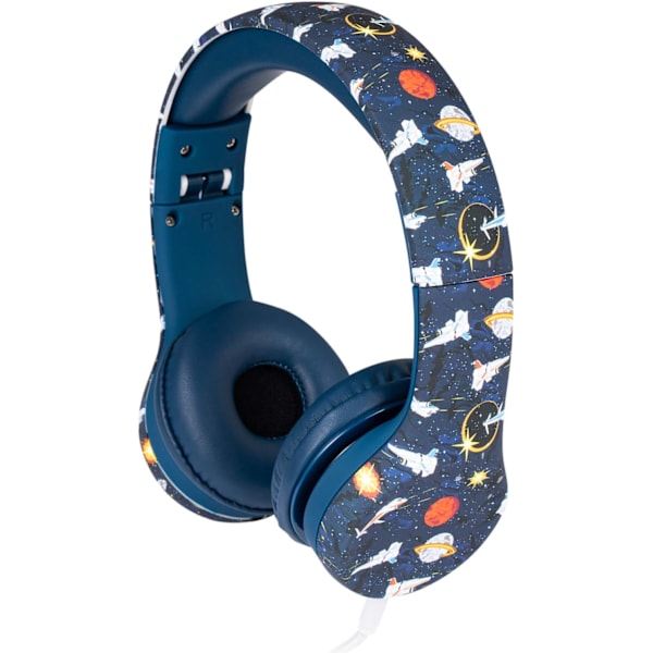 Snug Play+ Barnhörlurar med volymbegränsning för småbarn (pojkar/flickor Space