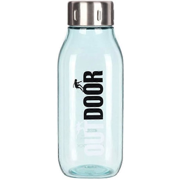 Vattenkopp Vattenflaska, 580/900 ml BPA-fri Plast Vattenflaskor, med Lock Vattenkopp (Färg: Grön, Storlek: 900ML)